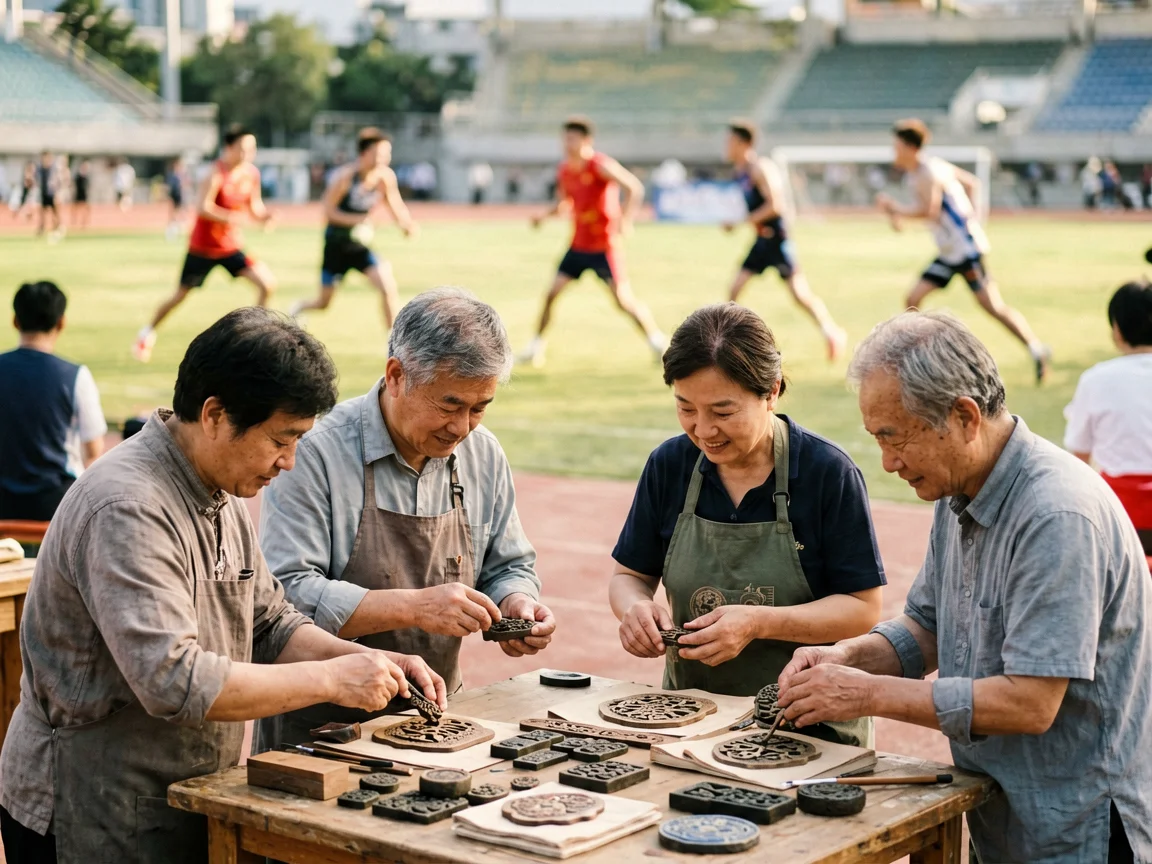 体育赛场准备,科林蒂安